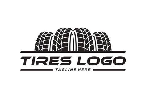 Tire Logo Design. Automotive, Car Showroom, Car Dealer Logo Design Vector Tyre Shop Logo, Tyre Logo Design, Tire Logo Design, Tire Shop Logo, Car Logo Design Ideas, Tires Logo, Shop Name Ideas, Tire Shop, Car Logo Design