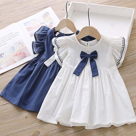 Baby Mode, Cute Dresses For Party, Baby Girl Shorts, Girls Casual Dresses, Baby Frocks Designs, Cotton Dress Summer, Frocks For Girls, Kid's Fashion