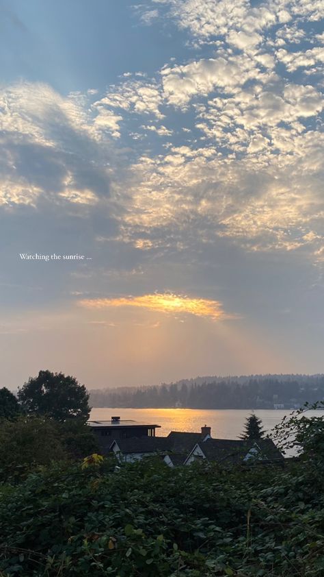 Mornings, washington, seattle, fall vibes, fall, cozy, cabin life, sweater weather, lake, sunrise Seattle Fall, Seattle Weather, Washington Seattle, Pretty Views, Cabin Life, Instagram Worthy, Cozy Cabin, Fall Vibes, Sweater Weather