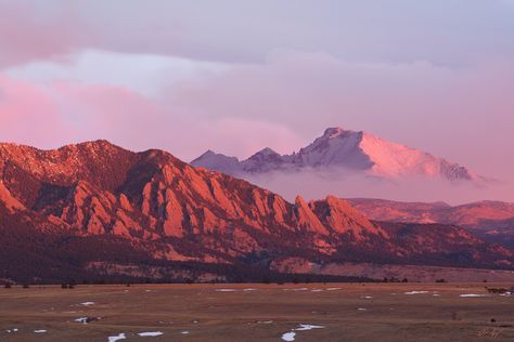 Colorado Watercolor, Sunrise Tattoo, Landscape References, Longs Peak, Sunrise Mountain, Mountain Landscape Photography, Explore Colorado, Colorado Photography, Colorado Artists