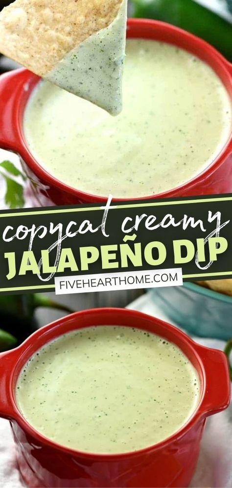 Creamy Jalapeño Dip, Egg Salad Pasta, Creamy Jalapeno Dip, Jalapeño Dip, Jalapeno Dip, Creamy Jalapeno, Dip Recipes Easy, Infused Oils, Football Food