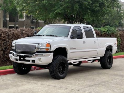 2006 GMC Sierra 2500HD For Sale in Houston, TX - RBP Automotive Inc. Gmc Sierra Lifted, Spare Tire Mount, Gmc Sierra 2500hd, Used Engines, Engine Block, Custom Wheels, Gmc Sierra 1500, Crew Cab, Color Chrome