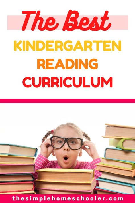 Looking for the very best reading curriculum for kindergarten? This program is all you'll need to help your child become a successful reader! Kindergarten Reading Curriculum, Curriculum For Kindergarten, Homeschool Reading Curriculum, Kindergarten Readiness Checklist, Kindergarten Homeschool Curriculum, Reading Comprehension Kindergarten, Kindergarten Reading Activities, Reading Curriculum, Kindergarten Curriculum