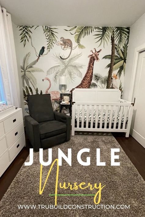 JUNGLE NURSERY IDEAS Jungle Theme Bedroom Kids, Jungle Nursery Ideas, Jungle Bedroom Theme, Jungle Themed Nursery, Jungle Theme Nursery, Changing Table Topper, Theme Bedroom, Yellow Nursery, Jungle Nursery