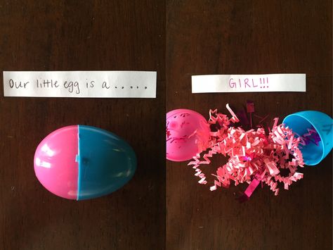 Gender Reveal Ideas Easter, Easter Gender Reveal Ideas, Gender Reveal Ideas Bunny Theme, Gender Reveal Easter, Gender Reveal Easter Theme, Easter Theme Baby Announcement, Easter Egg Gender Reveal, Easter Themed Gender Reveal, Easter Gender Reveal Party