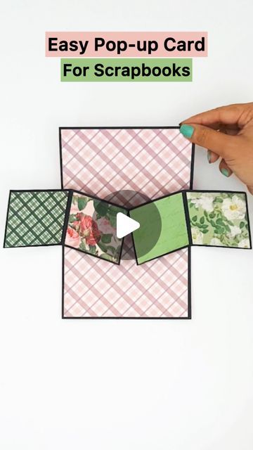 Srushti Patil on Instagram: "Give this card a try ❤️ This is a very easy to make pop up card which can hold 4 square photographs. If you want full video tutorial with measurements, then please let me know in the comments. Also, share your views and thoughts about my card creations in the comments. My mind needs some motivation to keep innovating more cards. 😁
Also, if you find difficulty in making any card, feel free to dm me, I’m here to help you out. Love - Srushti ❤️ #art #artist #craft #crafting #crafters #easycards #tutorial #youtuber #srushtipatil #miniaturecrafts #designpaper #diy #cardmaking #popupcube #cardideas #scrapbook #love #birthdaycard #doityourself #anniversary #explosionbox #popupcard #valentine #giftideas #valentinesgift #craftroom #papercraft #handmadegiftidea #coupleg Anniversary Pop Up Card, Card Pop Up Diy, Pop Up Cards Diy Easy, Pop Out Cards Diy, How To Make A Pop Up Card, Diy Pop Up Card Tutorial, Easy Pop Up Cards, Pop Up Cards Tutorial, Pop Up Cards Diy