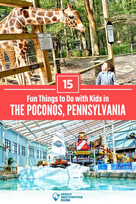 Dreaming about a family vacation to The Poconos, PA and looking for things to do? We’re FamilyDestinationsGuide, and we’re here to help: Discover the most fun things to do in The Poconos with kids - so you get memories that last a lifetime! #thepoconos #thepoconosthingstodo #thepoconoswithkids #thepoconosactivities Things To Do In Pennsylvania Winter, Poconos Family Vacation, Poconos Pennsylvania Things To Do Winter, Things To Do In Poconos Pa, Things To Do In The Poconos, Poconos Vacation, Poconos Pennsylvania, Summer Vacation Activities, Winter Family Vacations