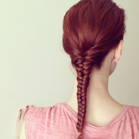 Coada de peste - Alexandra #fishtail Hair Wrap, Long Hair Styles, Hair Styles, Hair, Beauty