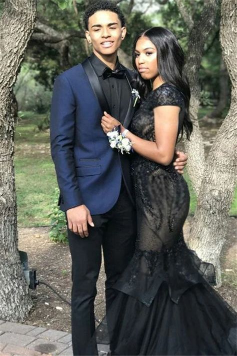 High Quality Black Silk Lapel Jacob Marriage Blazer Suit With Two-Piece | Risias Blue Prom Suit, Suit Navy Blue, Prom Men, Suit Prom, Blue Two Piece, Navy Blue Suit, Prom Suits, Black Prom, Slim Fit Suits