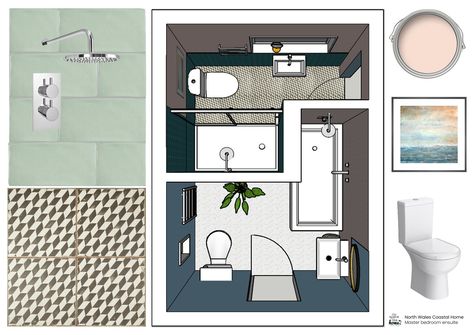 Split Bathroom Layout, Shared Bathroom Layout, Split Bathroom, Coastal Bathroom, Layout Plan, Big Bedrooms, Downstairs Toilet, Coastal Bathrooms, Main Bathroom