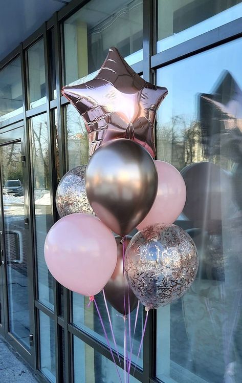 Rose Gold Party Theme, Balloon Table Decorations, Simple Birthday Party, Bubble Birthday, Vintage Birthday Cakes, Birthday Room Decorations, Cowgirl Birthday Party, Happy Birthday Posters, Bridal Bachelorette Party