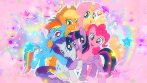 My Little Pony Wallpaper Ipad, Mlp Main 6, My Little Pony Background, Mlp Appledash, Mini Moodboard, Dope Pfp, Mlp Aesthetic, Pear Butter, Mlp Funny