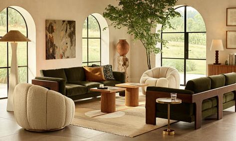 Lorenzo Chandelier, Garret Armchair, Seed Chandelier, Rust Sofa, Villa Marrakech, Sofa Linen, Sofa Corner, Sofa Velvet, Soho Home