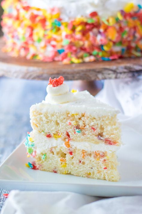 Cambrea Bakes, Milk Bar Birthday Cake, Cake Funfetti, A Slice Of Cake, Chocolate Birthday Cake, Slice Of Cake, Confetti Cake, Funfetti Cake, Sprinkle Cake