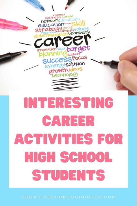 Career Curriculum High Schools, Career Projects For High School, Career Day Activities For High School, High School Career Fair Ideas, Career Counseling High School, Career Activities For High School, Career Games For High School, Career Exploration Activities High School, Career Activities For Middle School