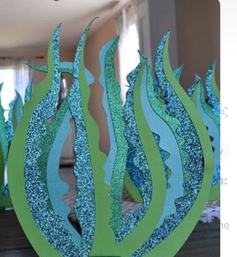 Vbs Ocean Theme, Finding Nemo Jr, Scuba Vbs, Breaker Rock Beach, Underwater Party, Under The Sea Crafts, Under The Sea Decorations, Mermaid Theme Birthday Party, Underwater Theme