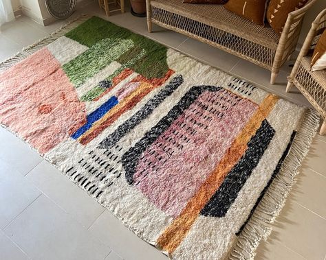 This Rugs item by OkreShop has 259 favorites from Etsy shoppers. Ships from Spain. Listed on 23 Apr, 2023 Colorful Moroccan Rugs, Beni Rugs, Rug Abstract, Moroccan Carpet, Boujad Rug, Boucherouite Rug, Moroccan Carpets, Zig Zag Pattern, Azilal Rug