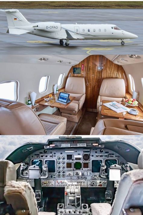 Lear Jet, Private Jet Plane, Private Jet Interior, Luxury Jets, Billionaire Lifestyle Luxury Living, Airplane For Sale, Luxury Motorhomes, Luxury Private Jets, Honda Cb750