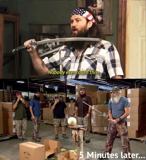 Funny! Duck Dynasty Quotes, Robertson Family, Duck Commander, Funny Duck, Duck Dynasty, Have A Laugh, Look Here, On The Floor, Best Shows Ever