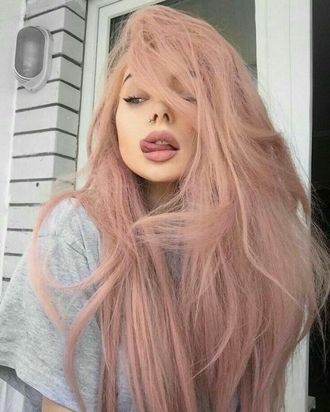 💋FOLLOW @amacias3875 💋✨ Tuns Bob Lung, Pastel Pink Hair, 얼굴 그리기, Spring Hair Color, Hair Color Pastel, Pastel Hair, Spring Hairstyles, Dye My Hair, Hair Dye Colors