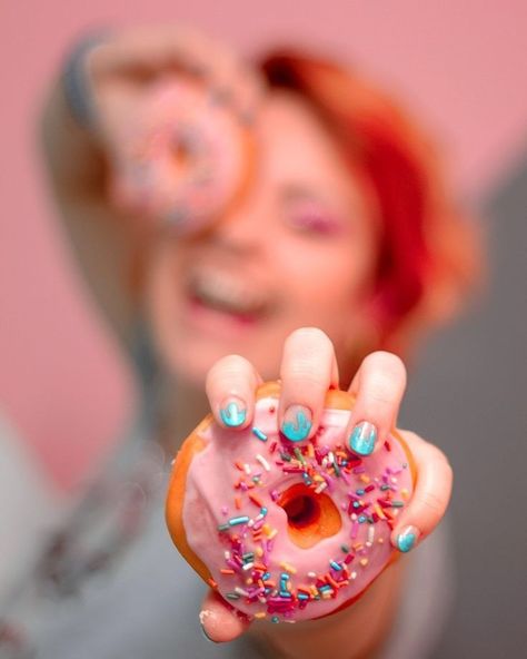 Donut Photoshoot, Donut Birthday, Krispy Kreme, Donut Shop, 8th Birthday, Birthday Photoshoot, Fridge Magnets, Donuts, Birthday