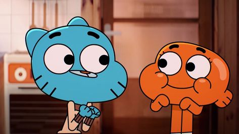 The Amazing World of Gumball - Cartoon Network Gumball E Darwin, Gumball And Darwin, Amazing World Of Gumball, World Of Gumball, The Amazing World Of Gumball, Cartoon Network, The Amazing