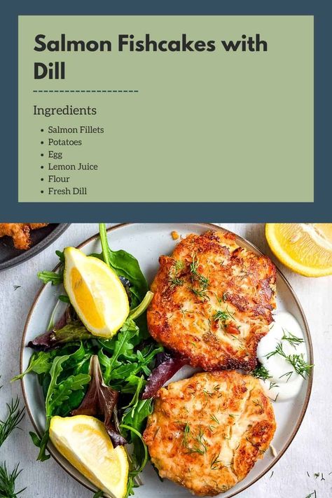 An easy Salmon Fishcake or Patties recipe with dill, perfect for a light lunch or dinner. Simple ingredients. Fishcakes Recipe, Recipe With Dill, Salmon Fishcakes, Salmon Fish Cakes, Recipe For Salmon, Dinner Simple, Dill Recipes, Flaked Salmon, Easy Budget