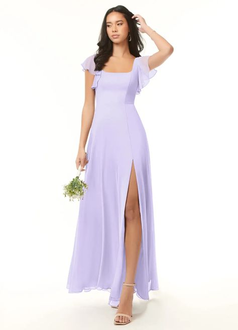 Azazie Bondi Bridesmaid Dresses | Azazie Lilac Bridesmaid, Bridesmaid Dresses Azazie, Dusty Blue Bridesmaid Dresses, Blue Bridesmaid Dress, Chiffon Bridesmaid Dresses, Azazie Bridesmaid Dresses, Long Bridesmaid Dress, Blue Bridesmaid Dresses, Full Length Dress