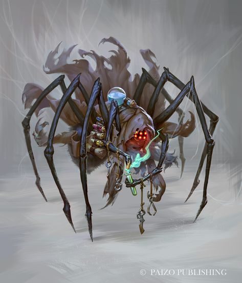 Star Monsters, Wolf Spider, Character Design Cartoon, Spider Art, Dnd Monsters, 다크 판타지, Monster Concept Art, Dungeons And Dragons Characters, Dark Elf