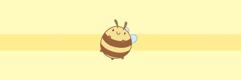 Bee Header Twitter, Bee Banner Discord, Yellow Banners Discord, Yellow Dividers Discord, Pastel Yellow Header, Yellow Banner Aesthetic, Yellow Banner Discord, Facebook Backgrounds, Yellow Header