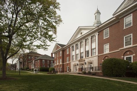 Anderson University (formerly Anderson College) in Anderson SC. Spent a semester here in the Pratt dorm, the one to the left of the big building in the forefront. Anderson University Sc Dorm, Anderson University, Anderson Sc, Big Building, Colleges And Universities, Rhode Island, South Carolina, Small Towns, Old Photos