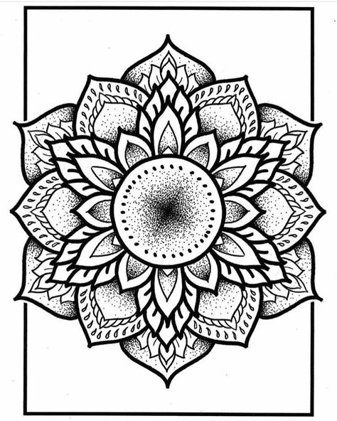 Mandala Geometric Tattoo, Geometric Tattoo Stencil, Tattoo Calf, Black Tattoo Ideas, Geometric Mandala Tattoo, Skeleton Hand Tattoo, Flower Tattoo Sleeve, Mandalas Painting, Geometric Mandala