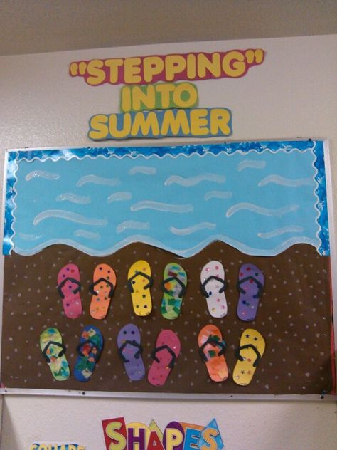 Birthday Charts Childcare, Summer Vacation Bulletin Board Ideas, Summer Countdown Bulletin Board, Summer Board Ideas, Summer Bucket List Bulletin Board, Count Down To Summer Classroom Door, Countdown To Summer Bulletin Board, Summer Bulletin Board Ideas, Summer Boards