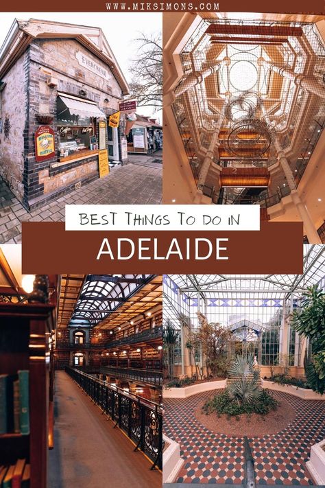 16 amazing Things to do in Adelaide Adelaide Australia City, Things To Do In Adelaide, Portland Victoria Australia, Adelaide Australia Aesthetic, Adelaide Aesthetic, Glenelg Adelaide, Travel In Australia, Adelaide City, Jacaranda Trees