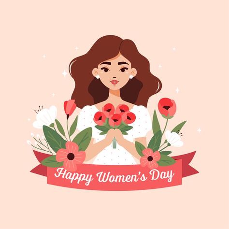 Hand Drawn Logotype, Happy Girls Day, Women's Day Cards, Gold Investment, Happy Mother's Day Greetings, Happy Woman Day, Sunflower Nails, Free Logo Templates, Happy Women's Day