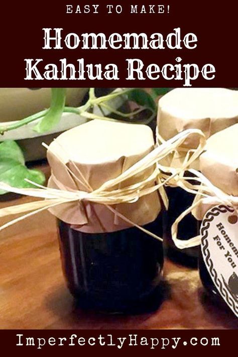 Fast and Easy to Make Homemade Kahlua Recipe. This Coffee Liqueur make a wonderful gift! Kalua Recipe, Kaluha Recipes, Homemade Kahlua Recipe, Homemade Liqueur Recipes, Homemade Kahlua, Kahlua Recipes, Homemade Alcohol, Kahlua Coffee Liqueur, Cooking Rice