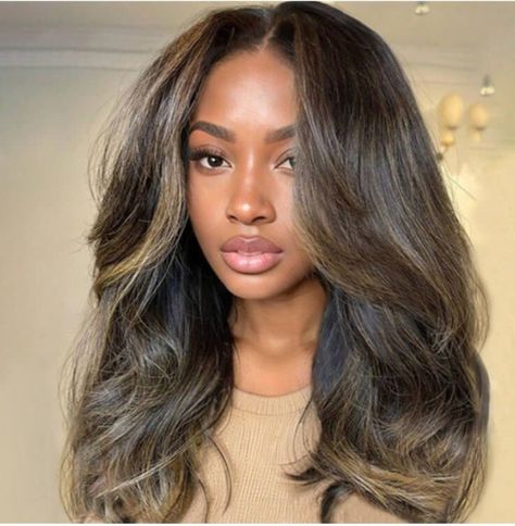 16 Inch Hair, Blonde With Dark Roots, Raw Hair, Front Lace Wigs Human Hair, Straight Human Hair, Lace Wig, Lace Front Wig, Blonde Highlights, Hair Highlights