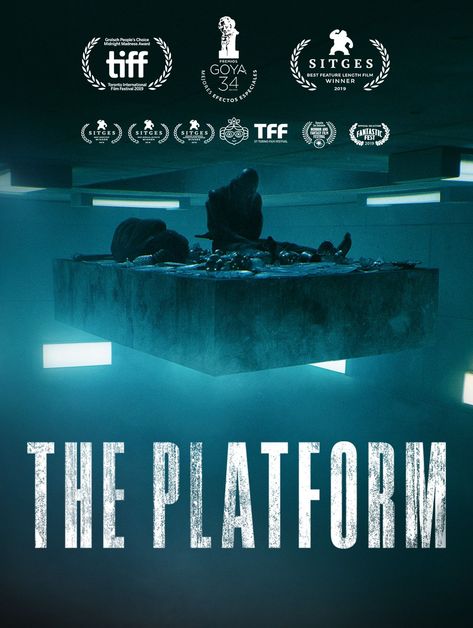 The Platform (2019) The Platform Movie, Platform Movie, Rebecca Hall, Image Film, Worst Movies, Wonder Women, Thriller Movies, Psychological Horror, Luke Evans