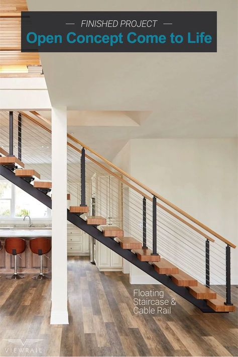 Middle Stairs Design, Staircase In Middle Of Room, View Rail Stairs, Stairs In Middle Of Living Room, Middle Staircase Ideas, Column In Middle Of Living Room, Basement Stairs In Middle Of Room, Stairs In Middle Of Room, Stairs In Middle Of House