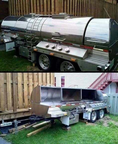 This would be so cool to have. Mens Furniture, Bbq Truck, Pizza Oven Outdoor Kitchen, Boat Bar, Bbq Grill Smoker, Backyard Fireplace, Outdoor Grills, Man Cave Home Bar, Bbq Smokers