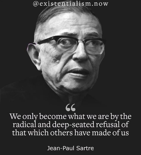 Quotes • Instagram Jean Paul Sartre Quotes, Sartre Quotes, Existentialism Quotes, Literature Humor, Jean Paul Sartre, Man Up Quotes, Quotes Instagram, Philosophical Quotes, Literature Quotes