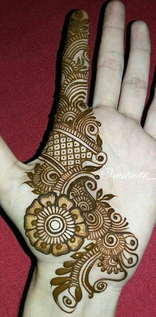 Palm Designs Mehndi, Simple Mehendi Design, Design Mehendi, Simple Mehendi, Palm Mehndi Design, Designs Mehndi, Henna Art Designs, Beginner Henna Designs, Mehndi Designs For Kids