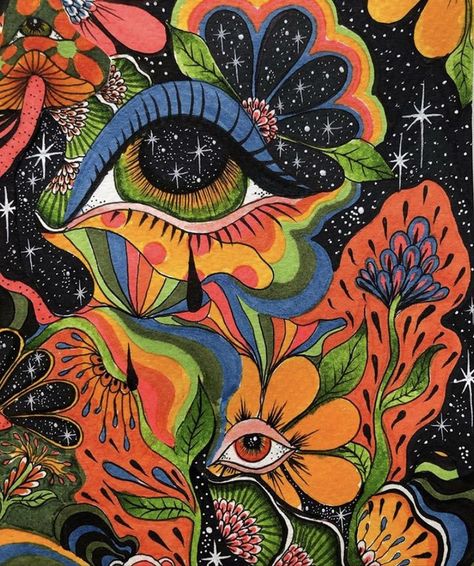 Pin by carmela on design | Hippie painting, Psychedelic artwork, Psychedelic drawings Trippy Painting Background Ideas, Fairy Core Painting Ideas, Physedelic Art Aesthetic, Psychadelic Art Drawing, Cool Painted Doors Bedroom, Trippy Aesthetic Drawings, Hippy Artwork, Physchedelic Art, Phycedelic Art Hippie