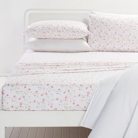 Cotton Flannelette Sheet Set - Bettina Target Essentials, Flannelette Sheets, Brushed Cotton, My Bedroom, Bed Linen, Sheet Sets, Linen Bedding, Floral Pattern, Sleep