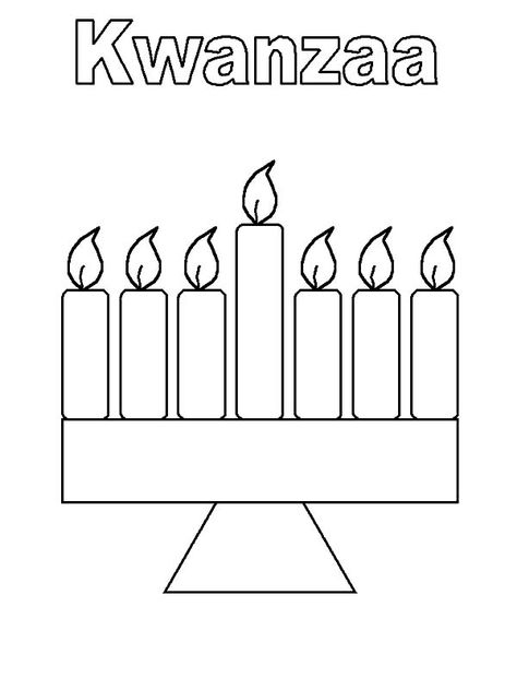 Kinara Craft Preschool, Kwanzaa Crafts For Toddlers, Kwanzaa Coloring Pages, Kwanzaa Crafts For Kids Preschool, Kwanzaa Crafts For Kids, Kinara Craft, Diy Kwanzaa Decorations, Kwanzaa Preschool, Kinara Kwanzaa