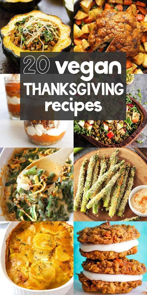 20 Vegan Thanksgiving Recipes that everyone will love! #veganthanksgiving #veganrecipes #thanksgiving via @karissasvegankitchen Vegetarian Thanksgiving Sides, Cranberry Recipes Thanksgiving, Vegan Thanksgiving Sides, Thanksgiving Recipes Drinks, Low Carb Thanksgiving Recipes, Southern Thanksgiving Recipes, Thanksgiving Crockpot Recipes, Thanksgiving Vegan, Gluten Free Thanksgiving Recipes