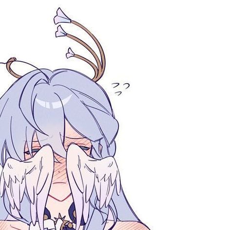 june on Instagram: "flushge (thank you hyv for giving them wings on their heads) #honkaistarrail" Head Wings Anime, Hsr Robin Icon, Wings On Head, Robin Hsr Fanart, Robin Hsr Icon, Angel Icon, Head Wings, Wings Art, Yuri Anime