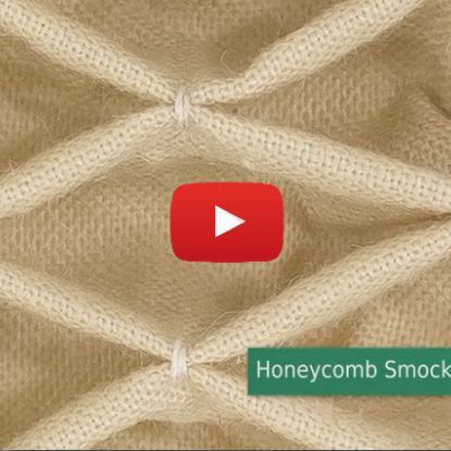 Honeycomb Smocking Tutorial, Honeycomb Smocking, Smocking Tutorial, Sew Sweetness, Honeycomb Stitch, Smocking Patterns, Wallet Tutorial, Heirloom Sewing, Charm Pack