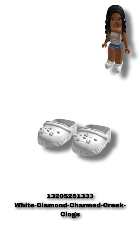 Berry Avenue Codes Crocs, Roblox Crocs Code, Bloxburg Crocs Codes, Shoe Codes, Roblox Shoes, Bloxburg Accessories, Crocs With Charms, Codes Bloxburg, Charms Crocs