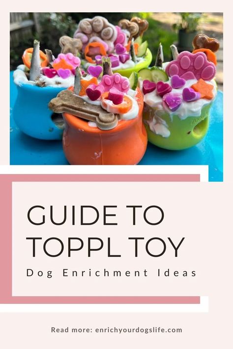 The Ultimate Guide To West Paw Toppl: A Must-Have Toy For Dogs? - Enrich Your Dog's Life Indoor Enrichment For Dogs, Homemade Dog Enrichment Toys, Dog Enrichment Activities, Enrichment Toys For Dogs, Toppl Dog, Dog Enrichment Toys, Diy Dog Enrichment, Canine Enrichment, Enrichment For Dogs